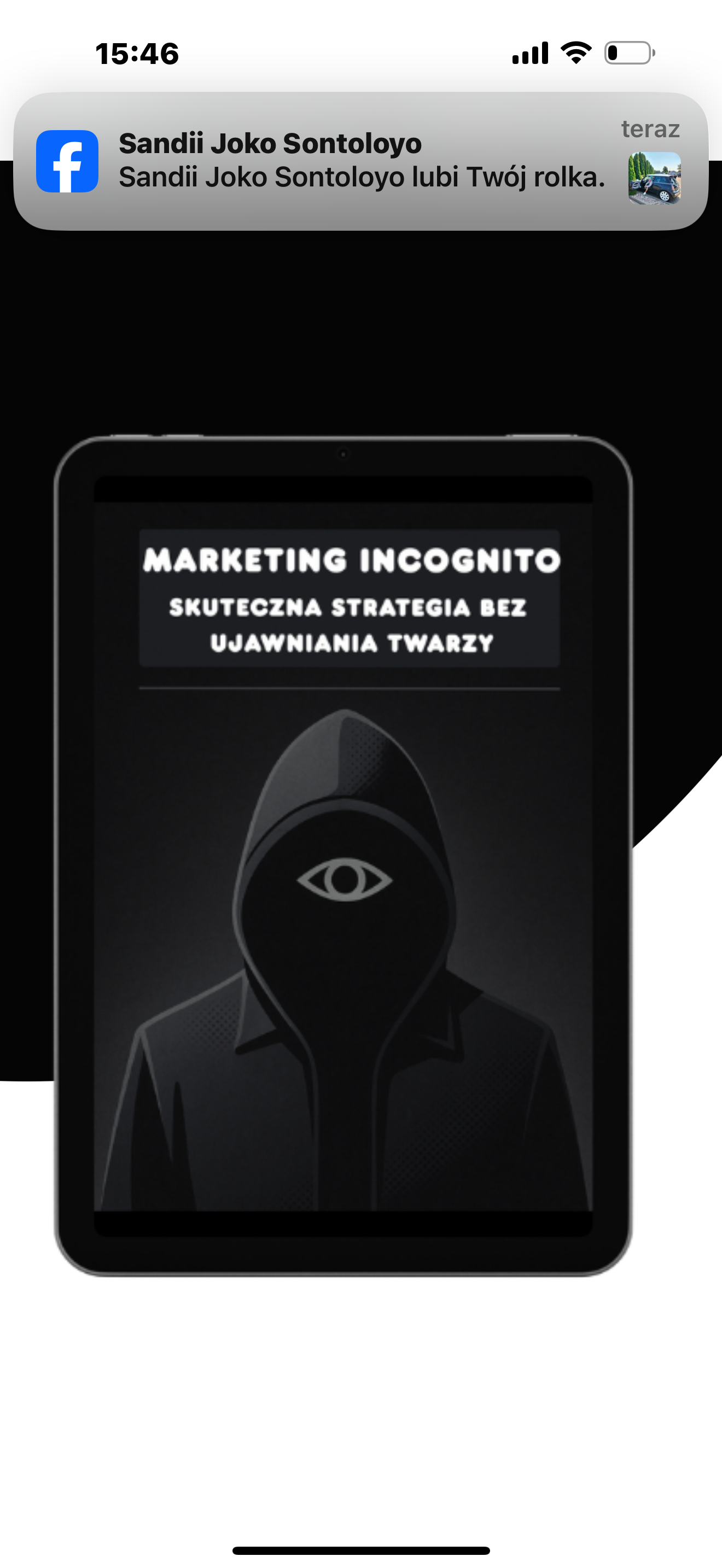 MARKETING INCOGNITO
PROGRESJA