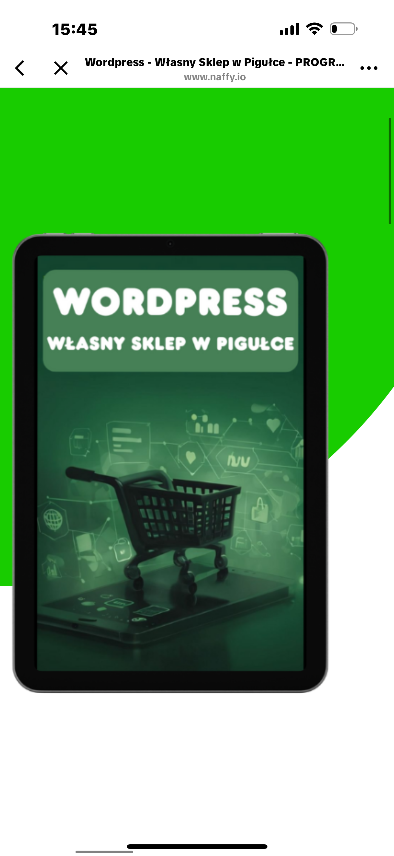 Wordpress - Własny Sklep w Pigułce